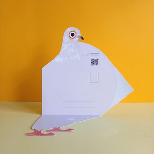 CART'ENVELOPPE Pigeon Culbutant