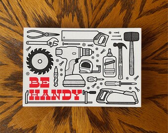 Be Handy Postcard