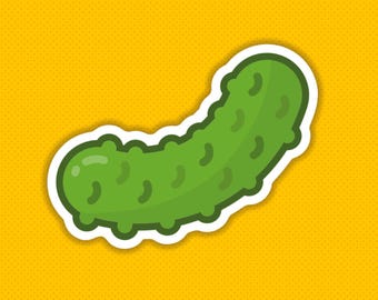 Pickle Vinyl Sticker