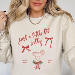 Margarita Sweatshirt Spicy Margarita Shirt Tequila Sweatshirt Birthday Gift Friend Christmas Signature Cocktail Crewneck Cocktail Shirt