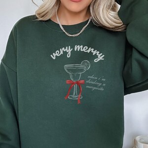 Margarita Sweatshirt Spicy Margarita Shirt Tequila Sweatshirt Birthday Gift Friend Christmas Signature Cocktail Crewneck Cocktail Shirt