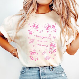 Kindergarten Teacher Shirt Back To School Shirt Kindergarten Teacher Team Shirts First Day of School Shirt Teacher Appreciation Teacher Gift