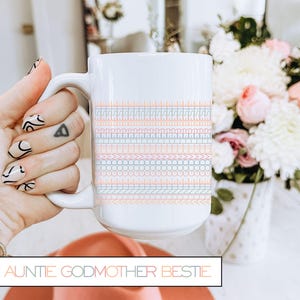 Godmother Proposal Mug Gift Auntie Godmother Bestie Coffee Mug Gift from Goddaughter Baptism Godmom Gift from Godson Godmother Birthday Gift
