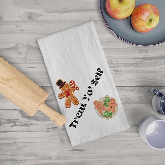 Santa's Baker Tea Towel Santa's Baker Tea Towel