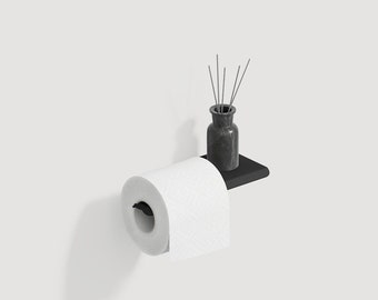 Schlankes Toilettenpapierhalter-Regal - Badezimmerzubehör-Set, Toilettenpapierhalter Regal - Badezimmerdekor und Organizer, Geschenk für Zuhause