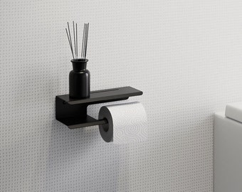 Porte-papier toilette moderne - Organiseur de salle de bain, porte-rouleau de salle de bain et cadeau de pendaison de crémaillère