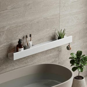 Shower shelf on the wall
Stainless steel bathroom shelf