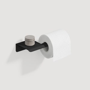 Porta carta igienica, Arredo bagno, Bagno moderno, Mensola per carta igienica, Accessori bagno, Organizer bagno, Portaoggetti per WC