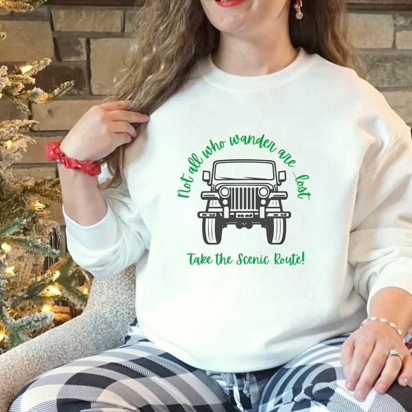 Fun Unisex Sweatshirt for Jeep Lovers