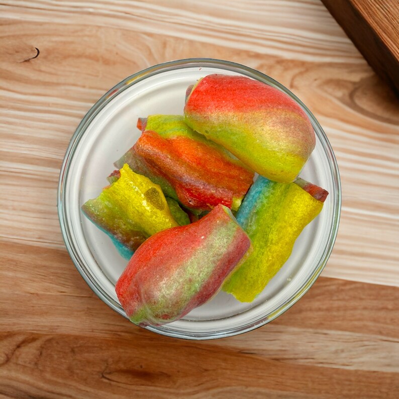 Freeze Dried Fruit Rolls Ups Varies Sizes Etsy