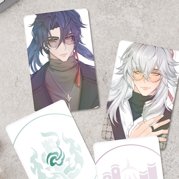 Photocard Prints of Honkai Star Rail Characters with Glasses (Ongoing Series)