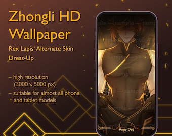 Zhongli Wallpaper HD: Rex Lapis Alternate Skin