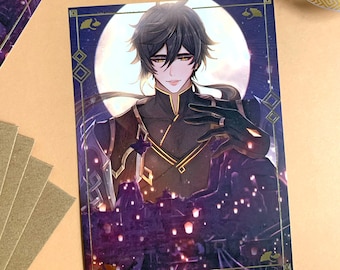 B-GRADE Rex Lapis Mini Print with Gold Foil Frame