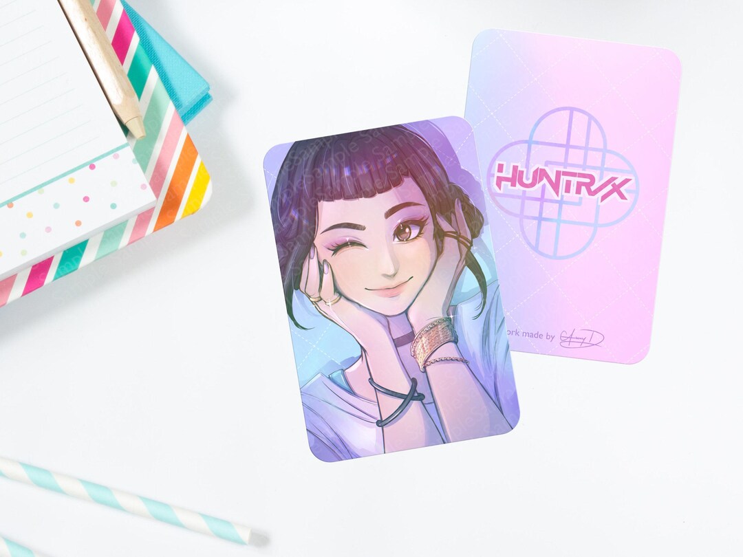 30 PCS Kpop Hunter Photocard, Huntrix Photocard Kpops Karten