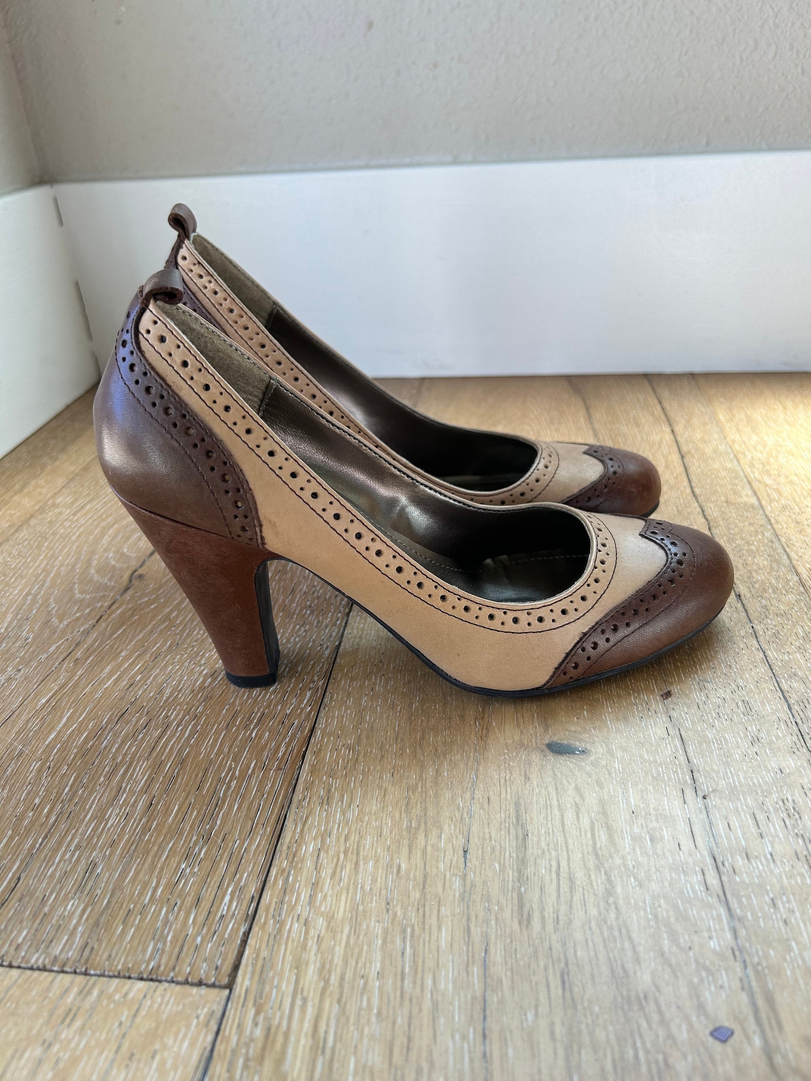 Rustic Heels Your Feet Look Gorgeous: Brown Rustic Heels - Etsy