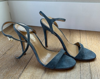 Blue Suede heels