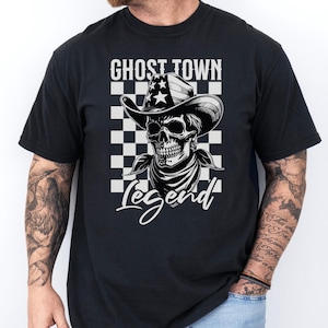 Funny Grandpa Shirt, Cool Grandpas Club, Retro Gramps Shirt, Fathers Day Gift, Skeleton Tee, Halloween Gift for Papa, Gift from Grandkids