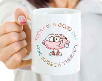 Speech Language Pathologist Mug, Speech Therapist Gift, Speech Therapy Coffee Cup, Slp Coffee Mug
