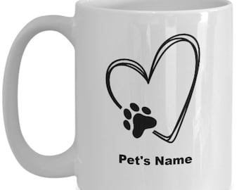 Custom Dog Coffee Cup, Custom Pet Mug, Custom Cat Mug, Custom Dog Mug, Pet Mug, Pet Coffee Cup, Cat Coffee Cup, Custom Pet Gift, Pet Mug