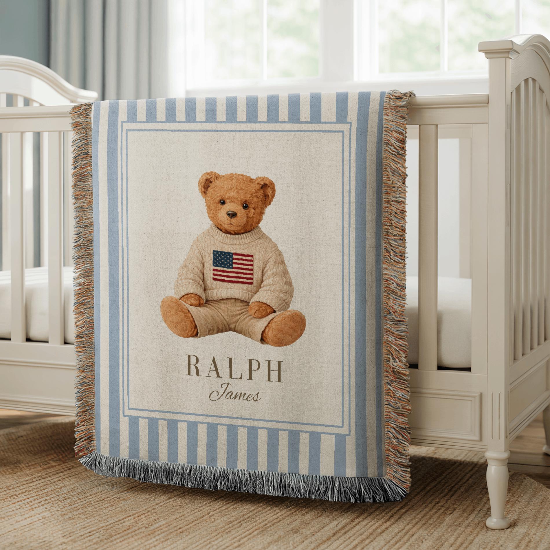Ralph Lauren Flag Quilt - Etsy