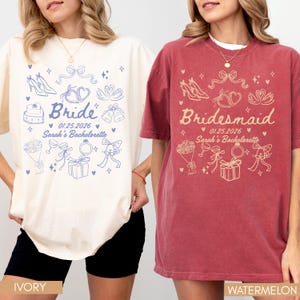 The Bach Club Comfort Colors Custom Bachelorette Party T-Shirt - Unisex Cotton Tee, Personalized Design Options