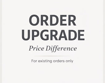 Order Upgrade – Woven Blanket Price Difference for Existing Orders Only