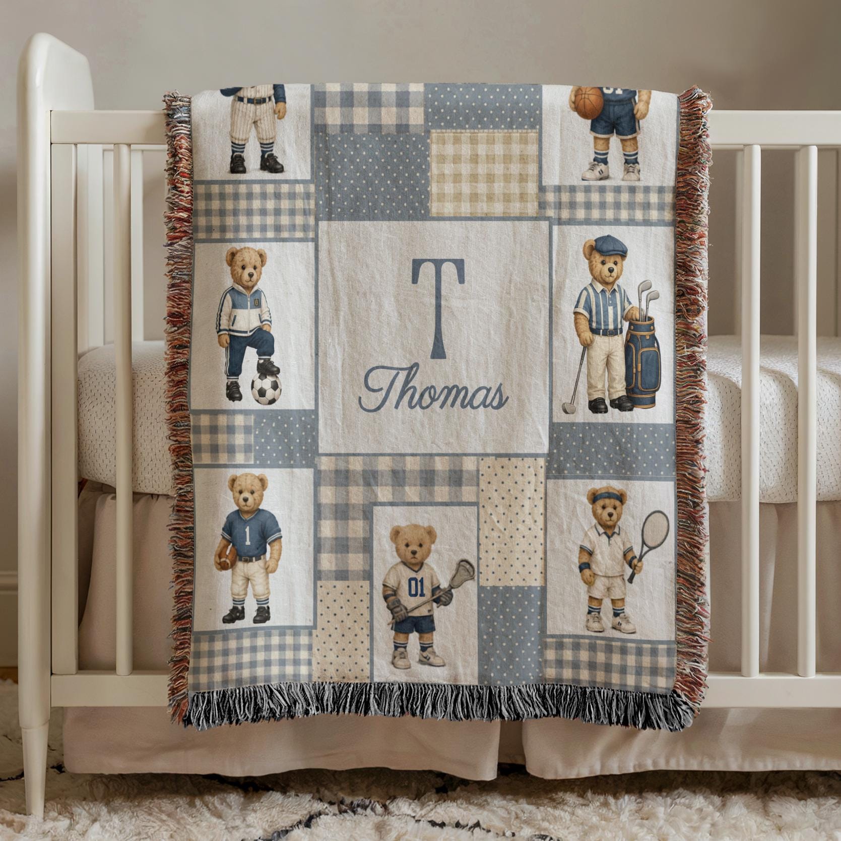 Vintage Ralph Lauren Blankets - Etsy - Page 3