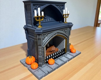 Gothic Tea Light Fireplace