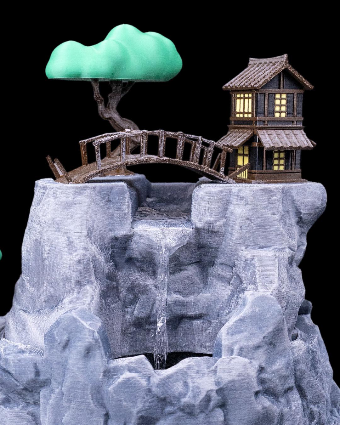 セレニティフォールズ卓上噴水 - Etsy 日本