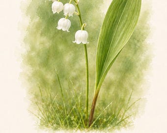 Specjalna kolekcja „Konwalia” — zestaw 6 kart (5 + 1 gratis)