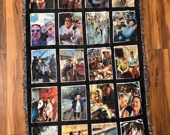 Memory Blanket with Photos