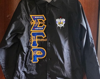 Sigma Gamma Rho Line Jacket (Zig Zag Outline)