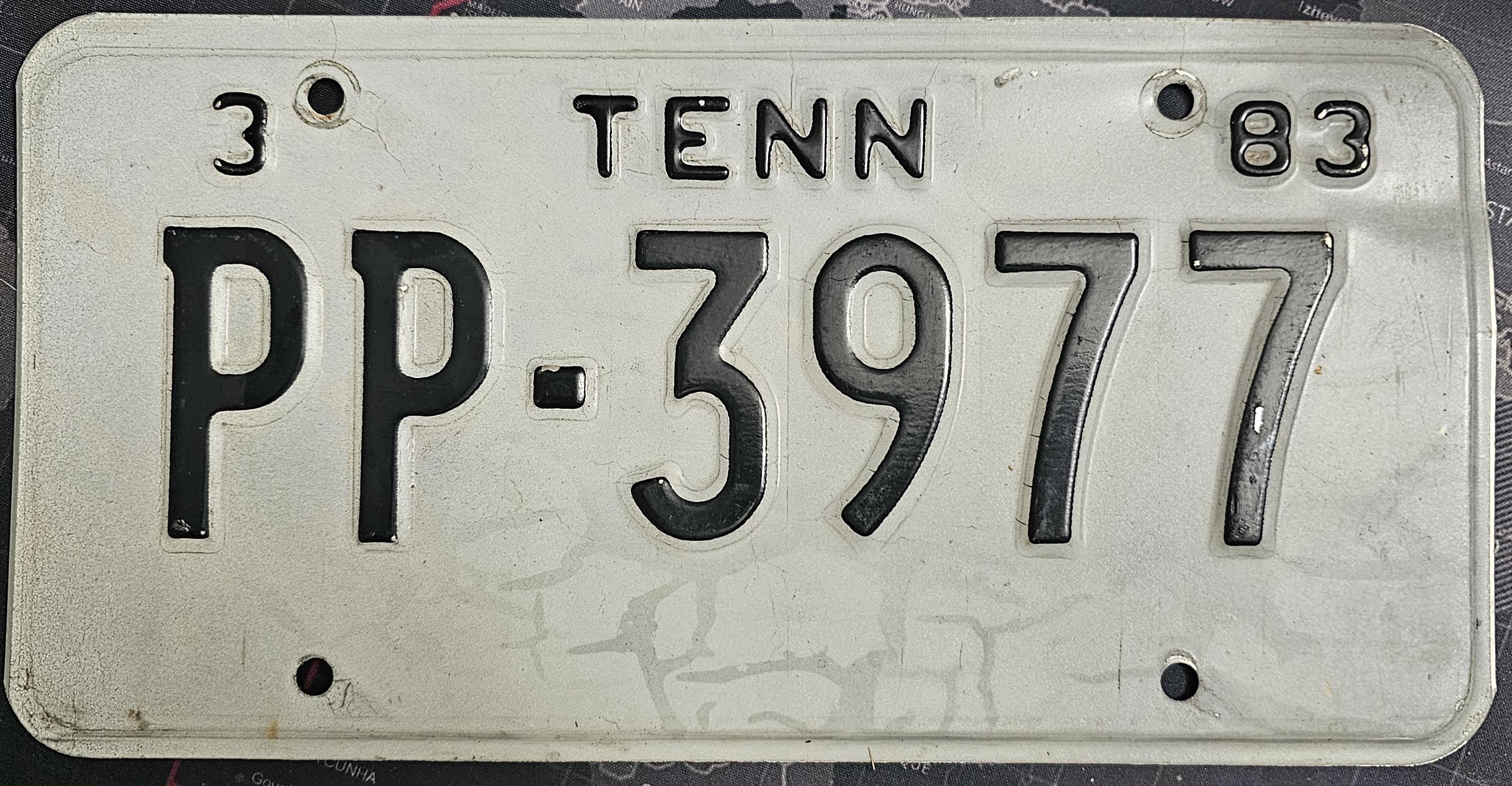 License plate 1980 - Etsy 日本
