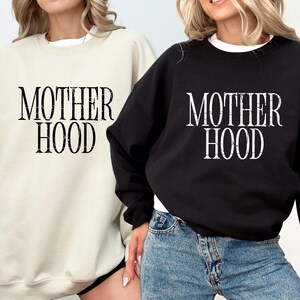 Mother Hood Shirt, Comfort Colors, Trendy Mama Tshirt, Mom Life Tee, Oversized Graphic Mom T-shirt, Retro Motherhood T Shirt, Cool Mom Club
