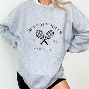 old money Beverly Hills Aethetic athletic club crewneck