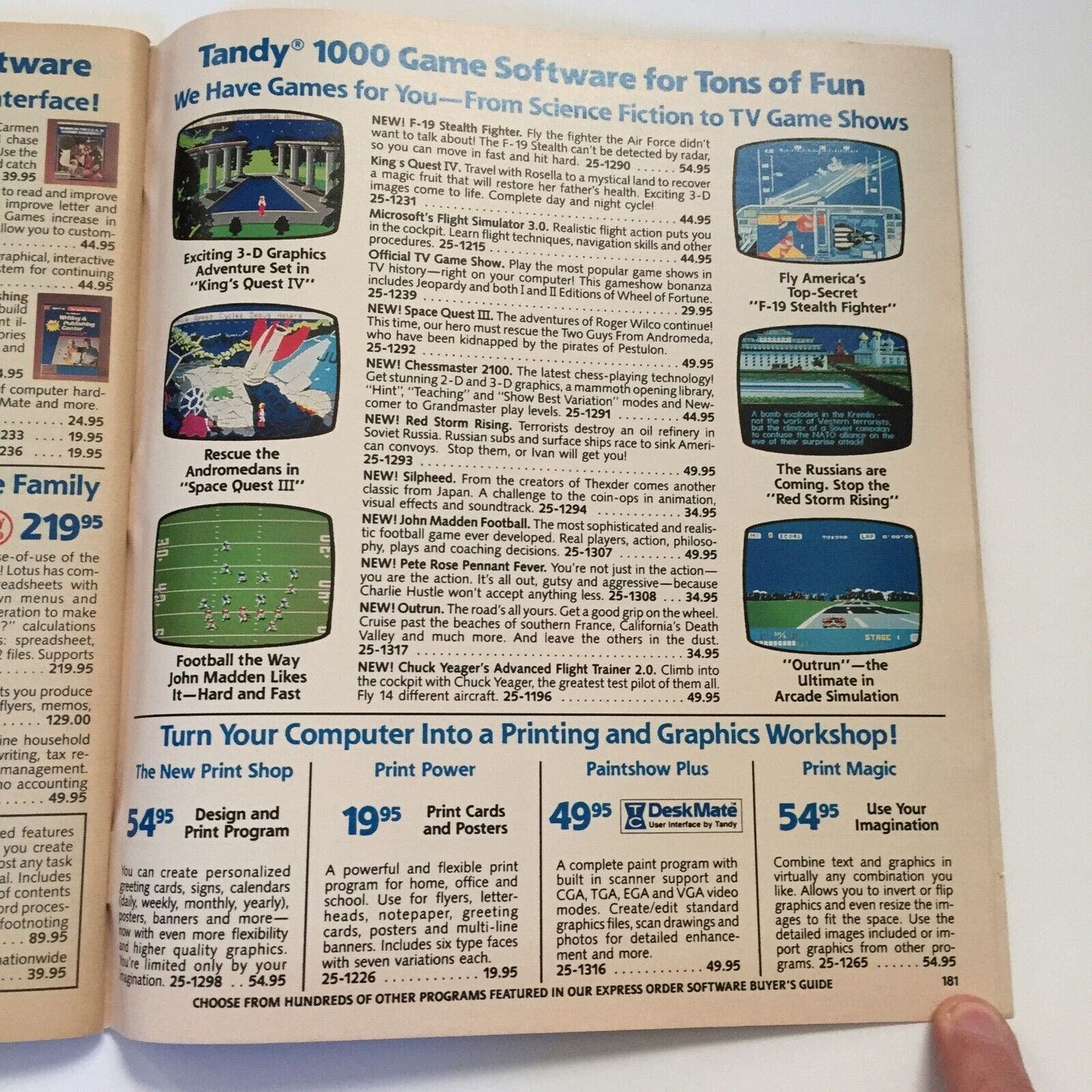 Vintage 1990 Radio Shack Sales Catalog No 446 Electronics Tandy