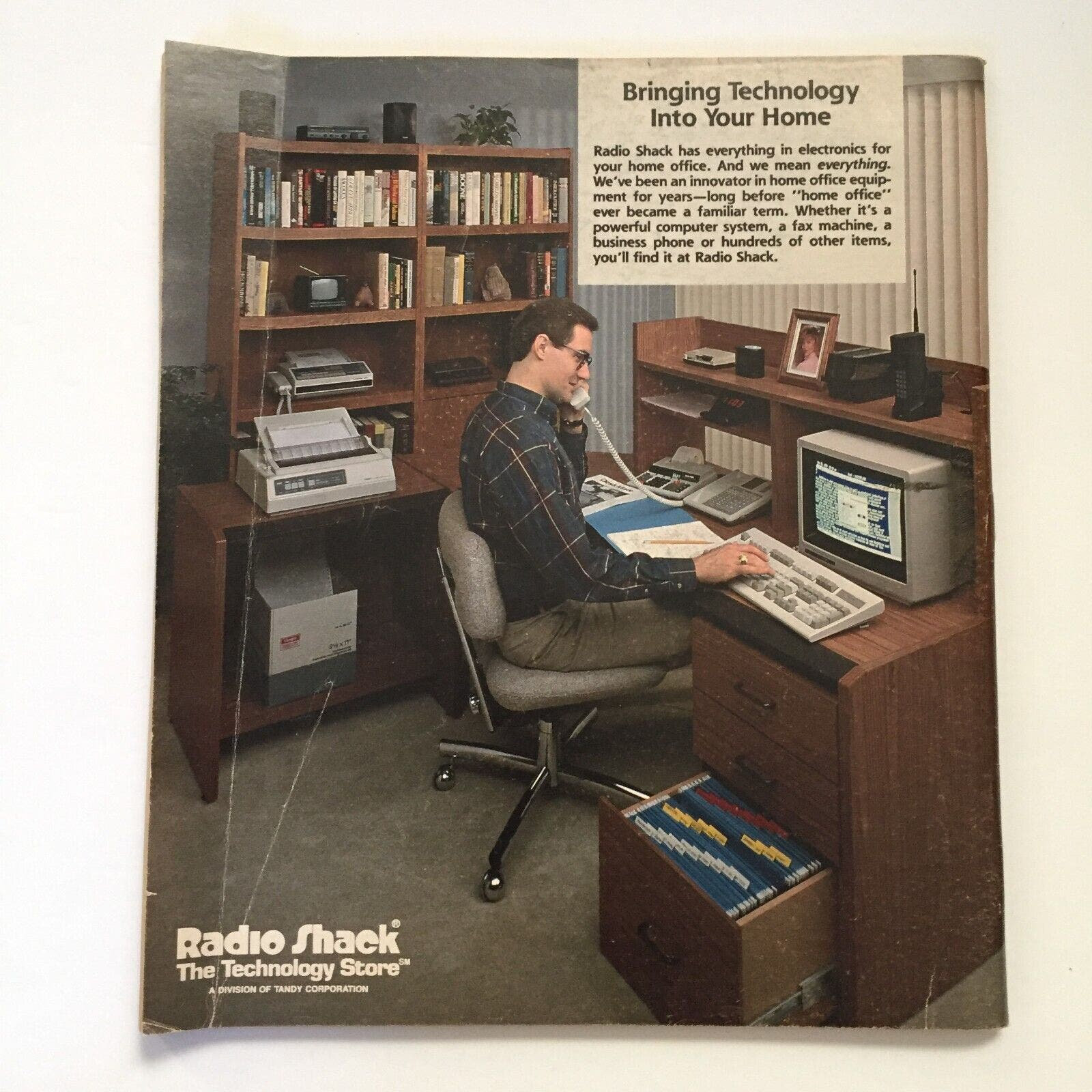 Vintage 1990 Radio Shack Sales Catalog No 446 Electronics Tandy