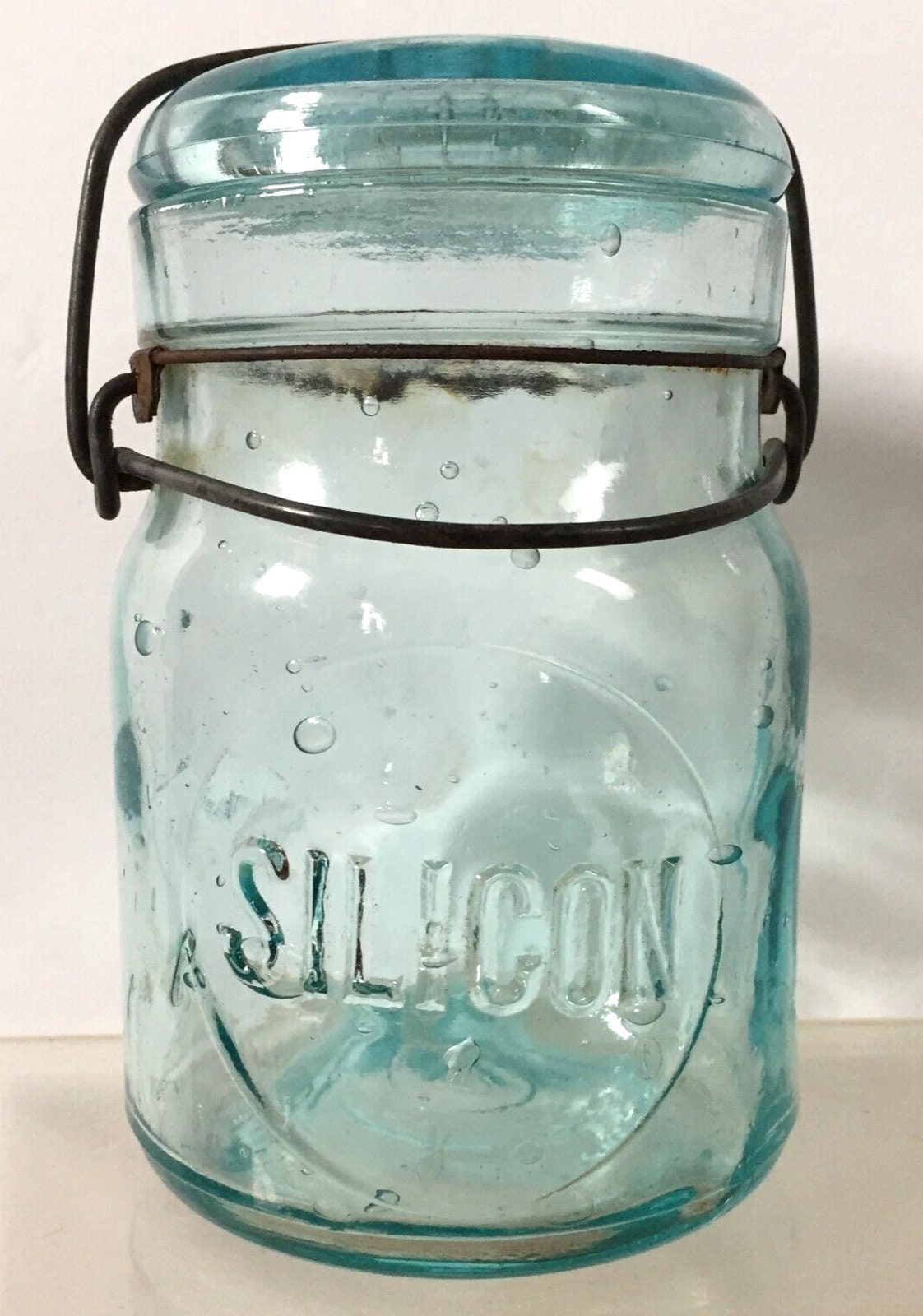 Glass Storage Jars Airtight Clip Top Lid Food Preserve Preserving Jar 70ml  x6