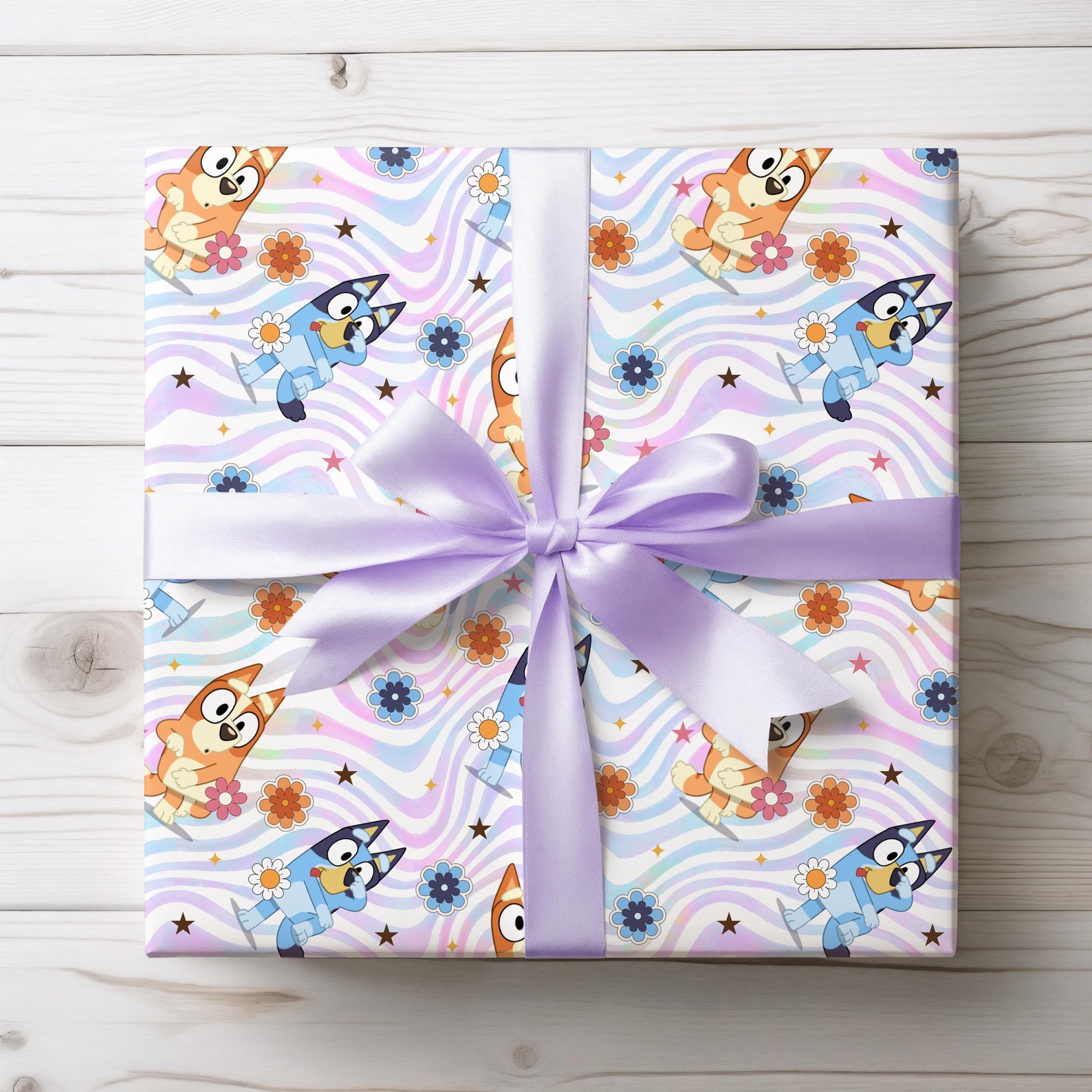 Bluey Gift Wrap
