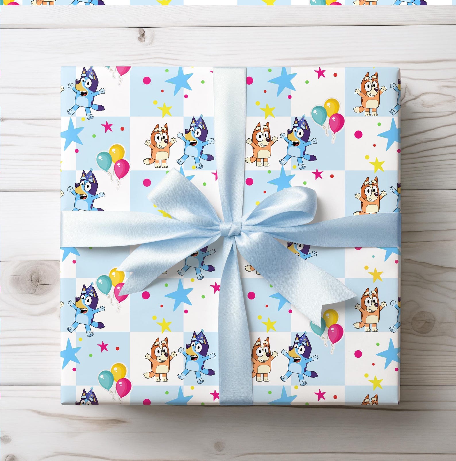 Bluey Gift Wrap