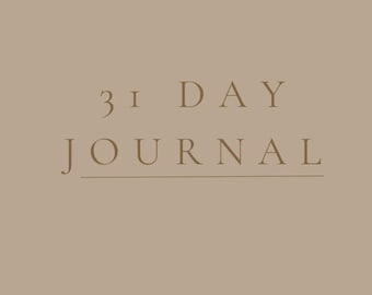 31 Tage Tagebuch
