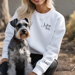 Miniature Schnauzer Mini Dog Mom Mothers Day Gifts Hoodie Funny Jumper Hooded Sweatshirt Him Her Unisex Sweater Shirt Etsy