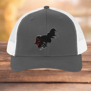 Gallo de Pelea Hat, Rooster Snapback Trucker Cap, Embroidered Gallo gift for Dad, Gallero Hat, Regalo para Papa, Gallos Gift, Animal Lover