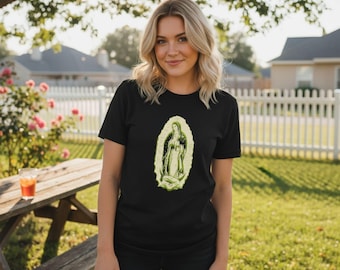 Our Lady of Guadalupe Unisex shirt Virgen de Guadalupe Marian Catholic Gifts Blessed Virgin Mary Church shirt
