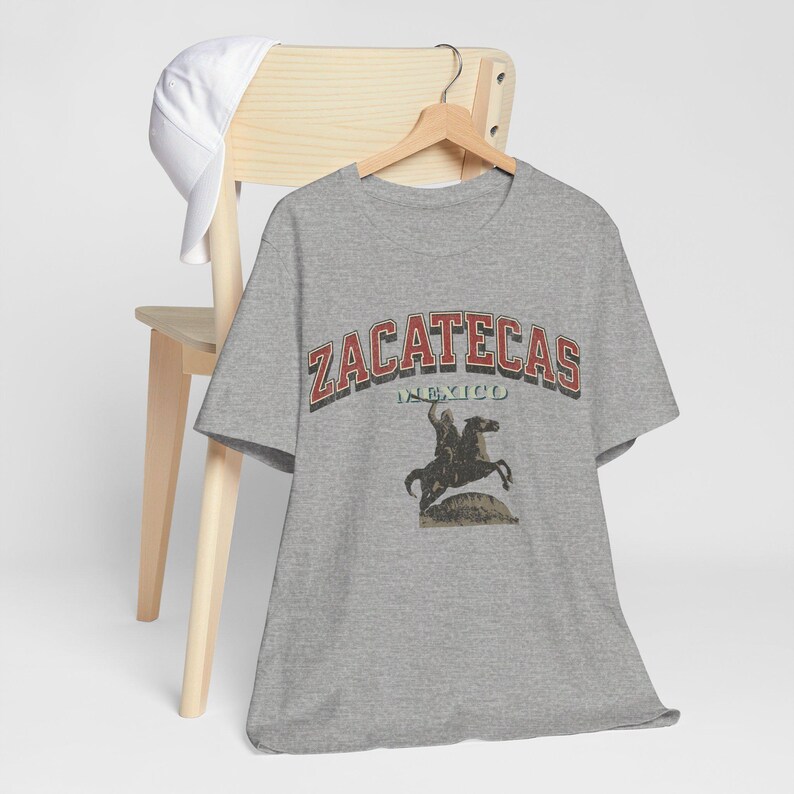 Zacatecas travel shirt Mexicana gift Latina Clothes Mexican Fashion Tee Vintage Zacatecas Pancho villa Revolution Hero tee Regalo para Mama image 3