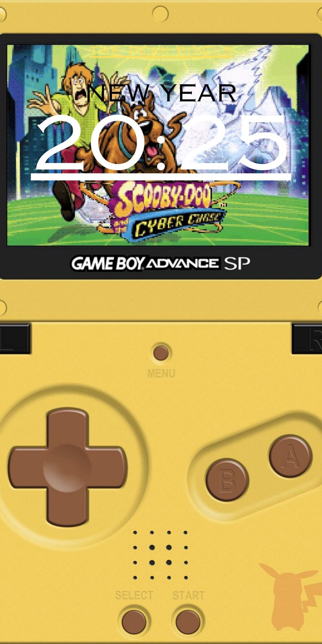 Scooby Doo Gameboy SP Wallpaper - Etsy