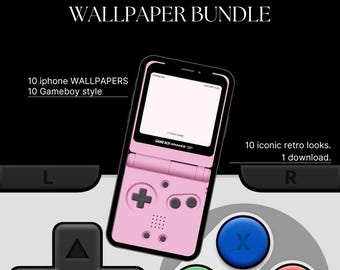 Pixel Perfect: GameBoy Aesthetic Wallpaper Pack for iPhone (10 Designs)