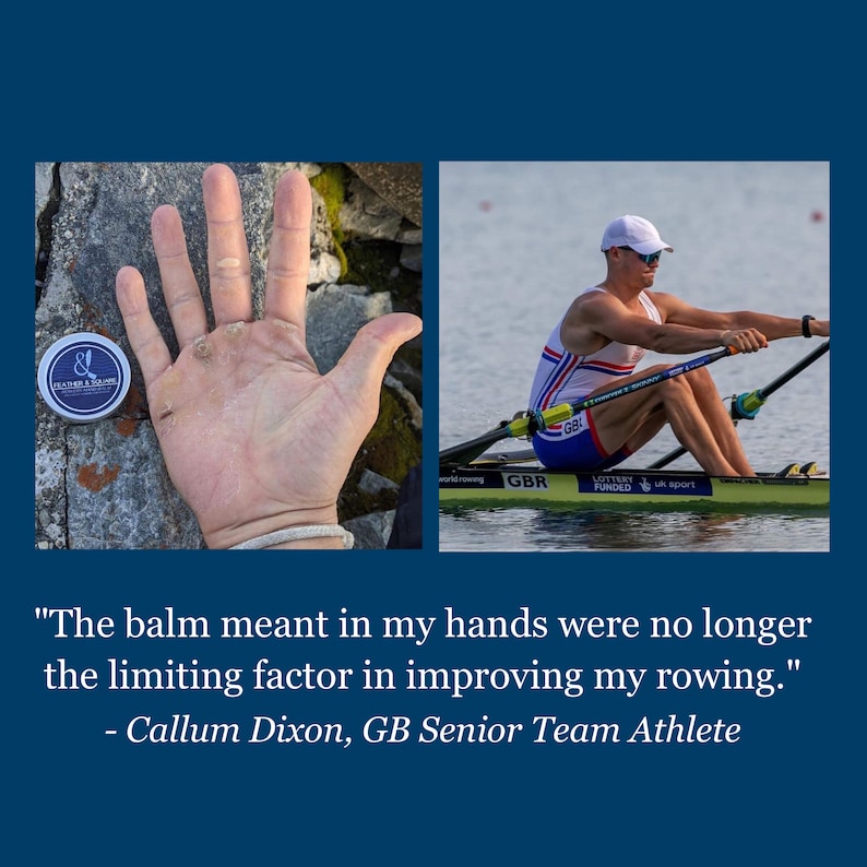 Rowers' Hand Balm - Feather & Square image 8