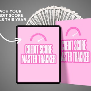 Credit Score Master Tracker: Umfassender digitaler Download zur Verfolgung und Steigerung Ihrer Bonität