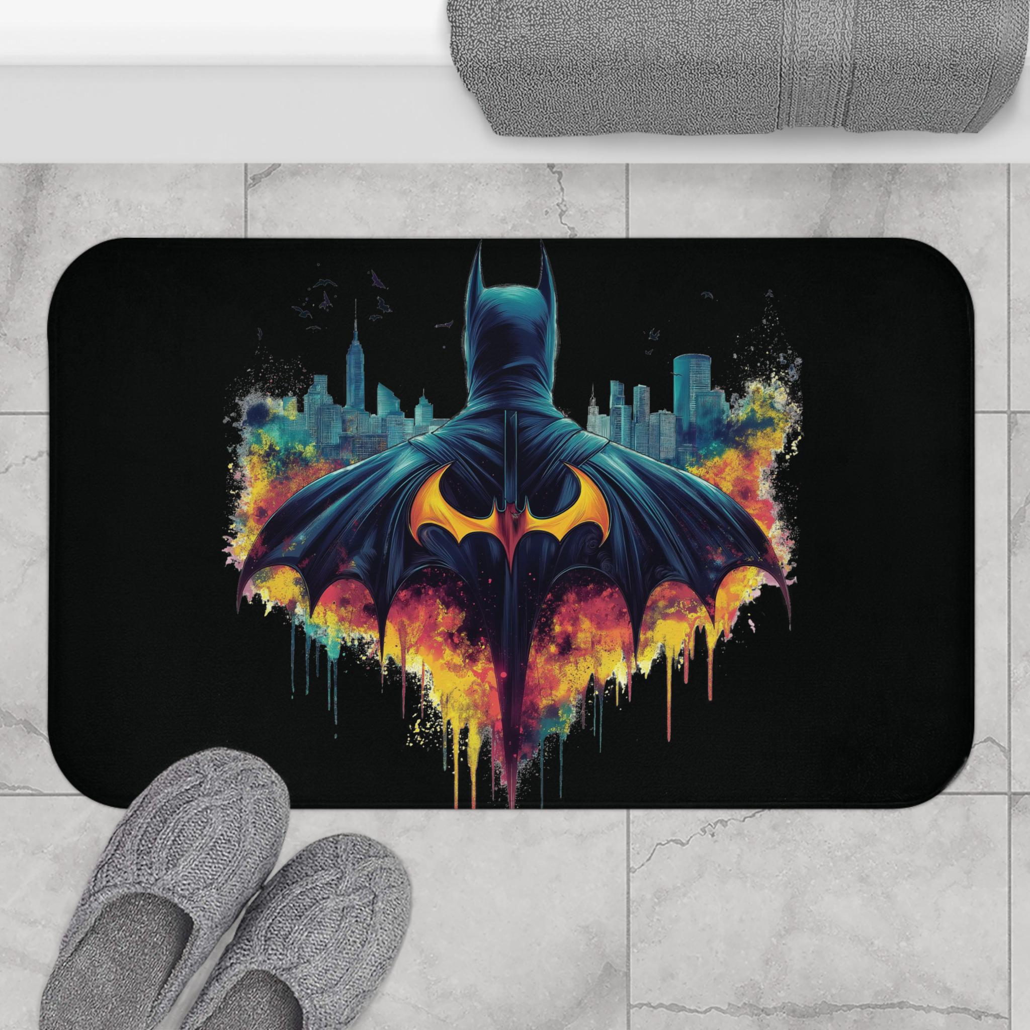 BATMAN× ECONOMICS EXPERIMENT RUG BATMAN× ECONOMICS EXPERIMENT RUG batman rug i made for a friend